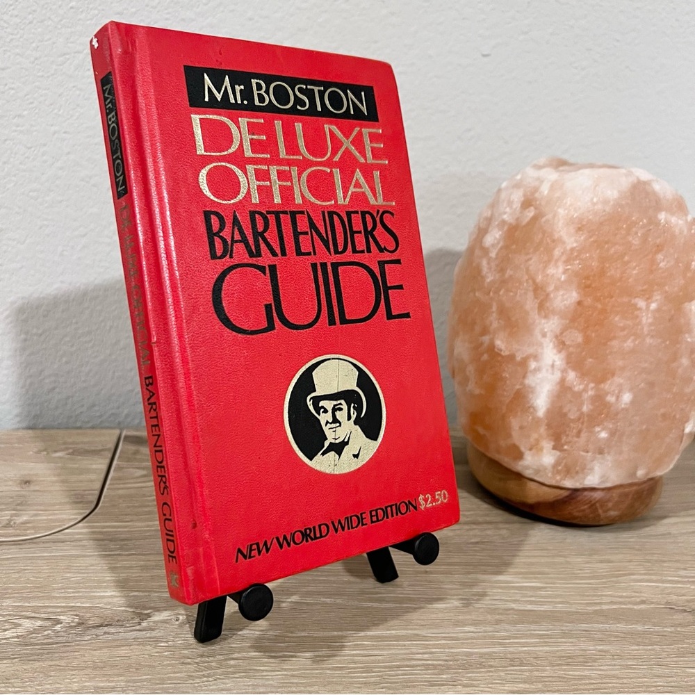 Mr. Boston Deluxe Official Bartender’s Guide Book | Vintage Mixology Manual
